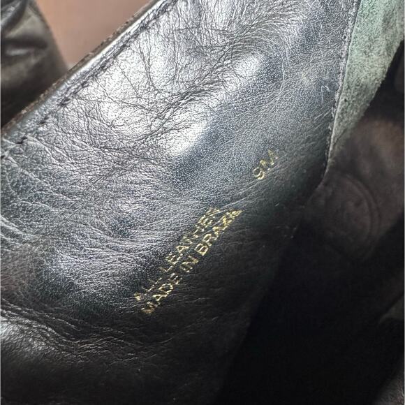 Tory Burch Lysa Chain Ankle Boots - Size 9 - Picture 7 of 8